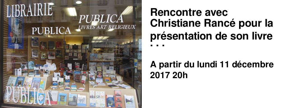 Rencontre avec Christiane Ranc� pour la pr�sentation de son livre Lettre � un jeune chr�tien